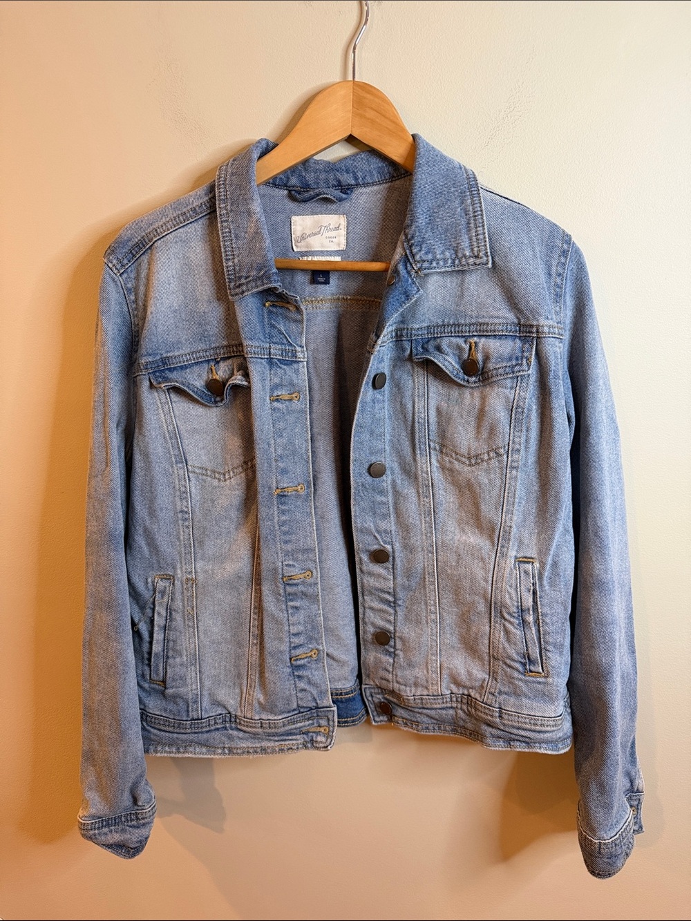 5/$25!! Universal Thread Freeborn Light Blue Denim Jacket